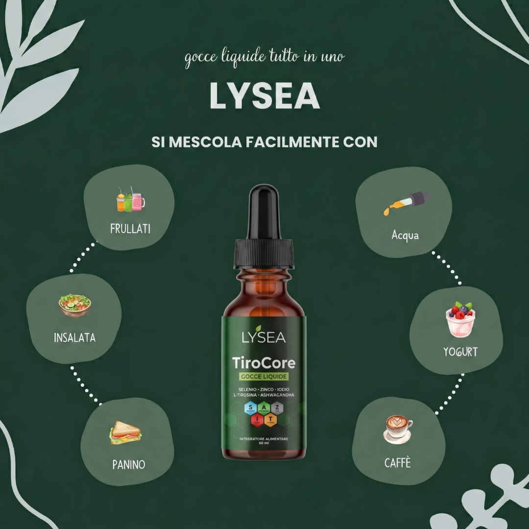 TiroCore™ Gocce per il supporto tiroideo
