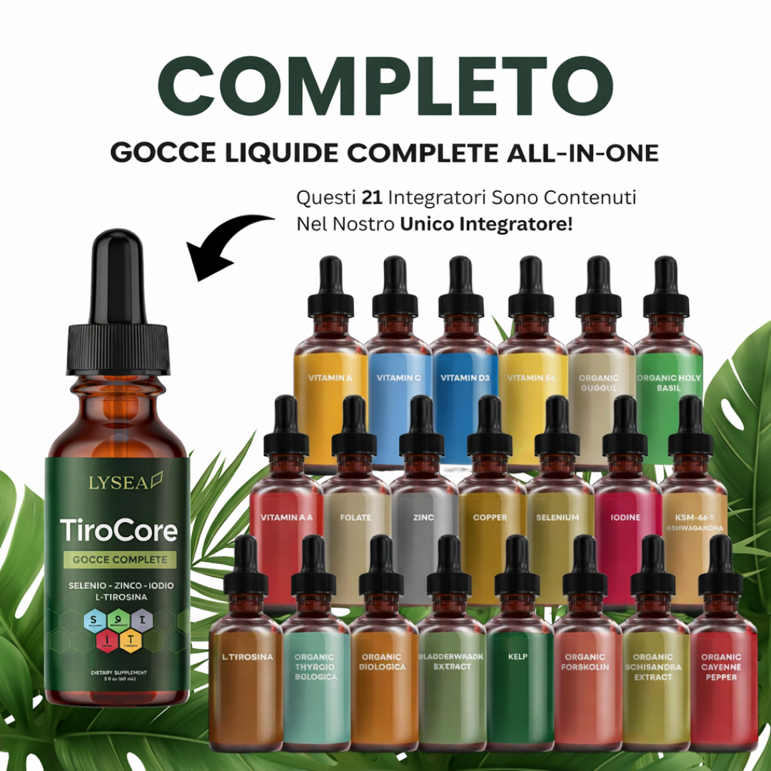 TiroCore™ Gocce per il supporto tiroideo